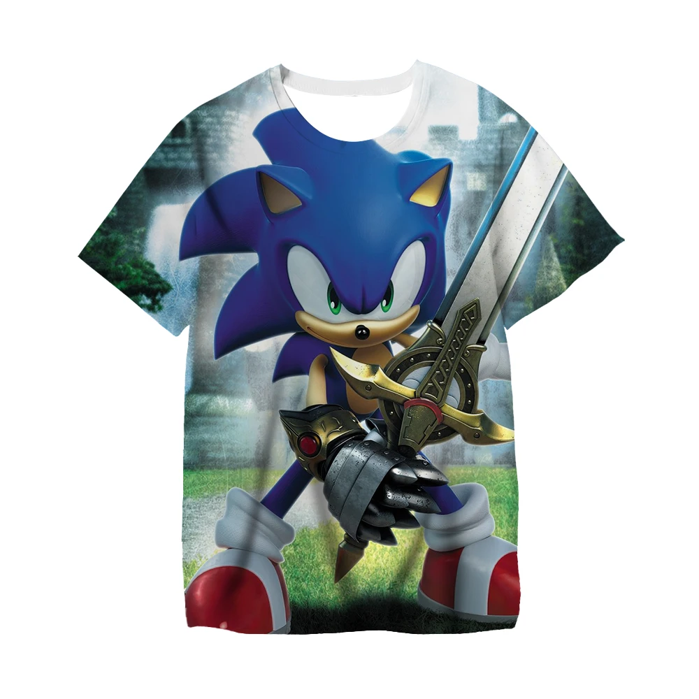 Sonic 3D Printed T-shirt Boys And Girls Video Game Tshirts Children's Harajuku Streetwear Clothes Summer Kids Cartoon Short Top
Sonic 3D Printed T-shirt Boys And Girls Video Game Tshirts Children's Harajuku Streetwear Clothes Summer Kids Cartoon Short Top