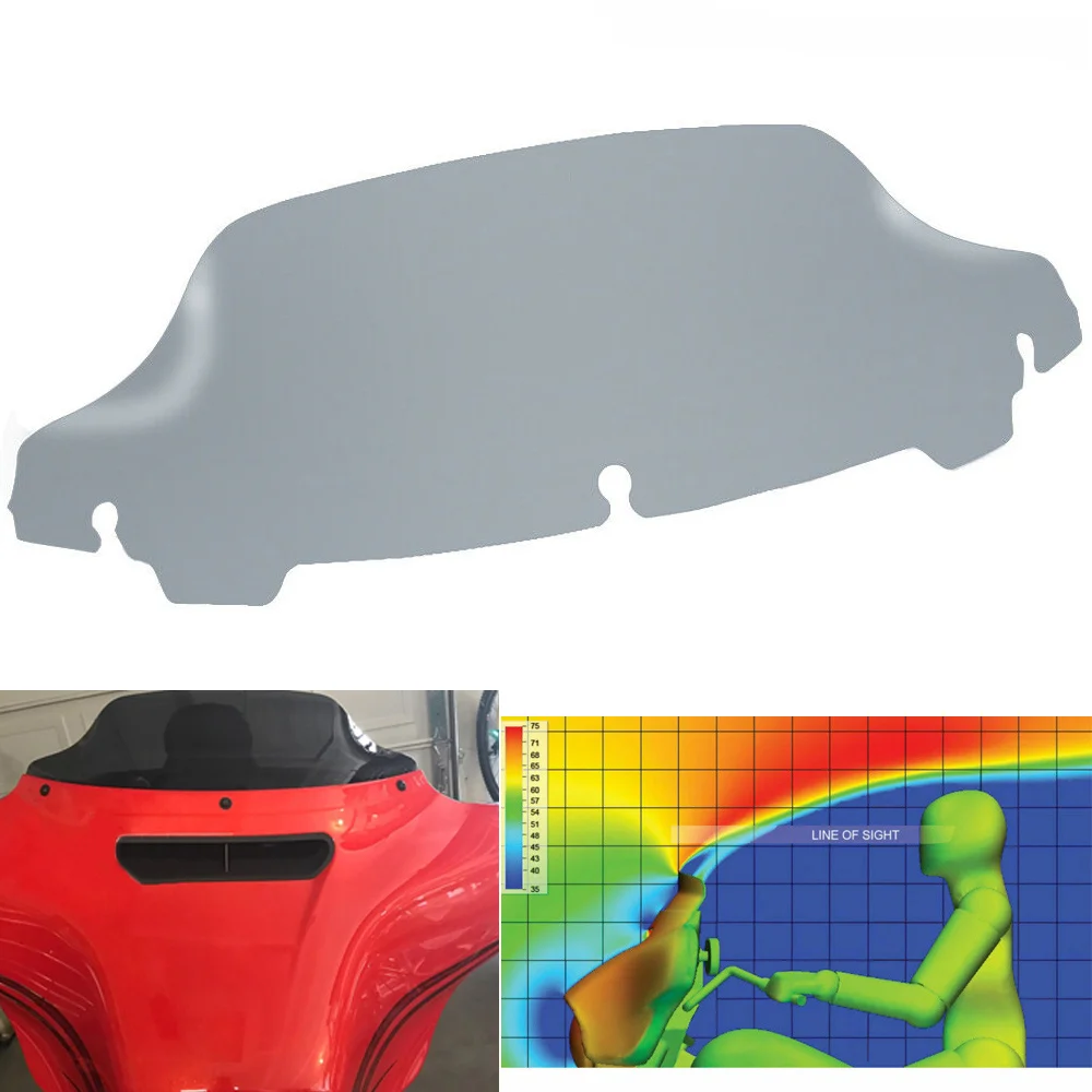 Деталь мотоцикла, волновое лобовое стекло, дефлектор ветрового стекла для Harley Electra Street Tri Glide Ultra Limited CVO FLHX FLHT 2014+
Деталь мотоцикла, волновое лобовое стекло, дефлектор ветрового стекла для Harley Electra Street Tri Glide Ultra Limited CVO FLHX FLHT 2014+