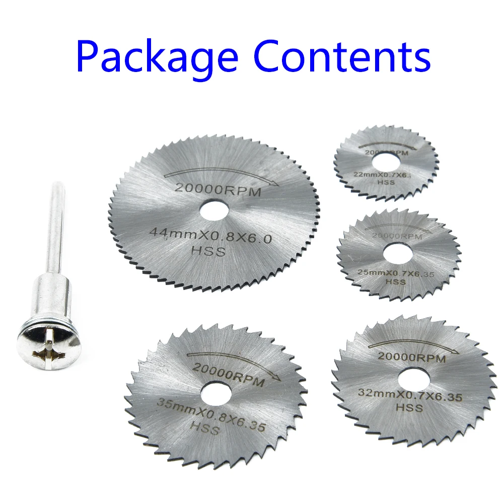 Набор лезвий для мини циркулярной пилы, комплект из 6 режущих дисков из быстрорежущей стали, вращающийся инструмент, аксессуары, совместимы...
Набор лезвий для мини циркулярной пилы, комплект из 6 режущих дисков из быстрорежущей стали, вращающийся инструмент, аксессуары, совместимы...
