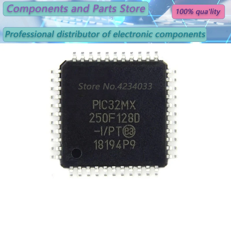 1PCS PIC32MX150F128D-I/PT PIC32MX230F064D-I/PT PIC32MX250F128D-I/PT QFP44 New original stock
1PCS PIC32MX150F128D-I/PT PIC32MX230F064D-I/PT PIC32MX250F128D-I/PT QFP44 New original stock