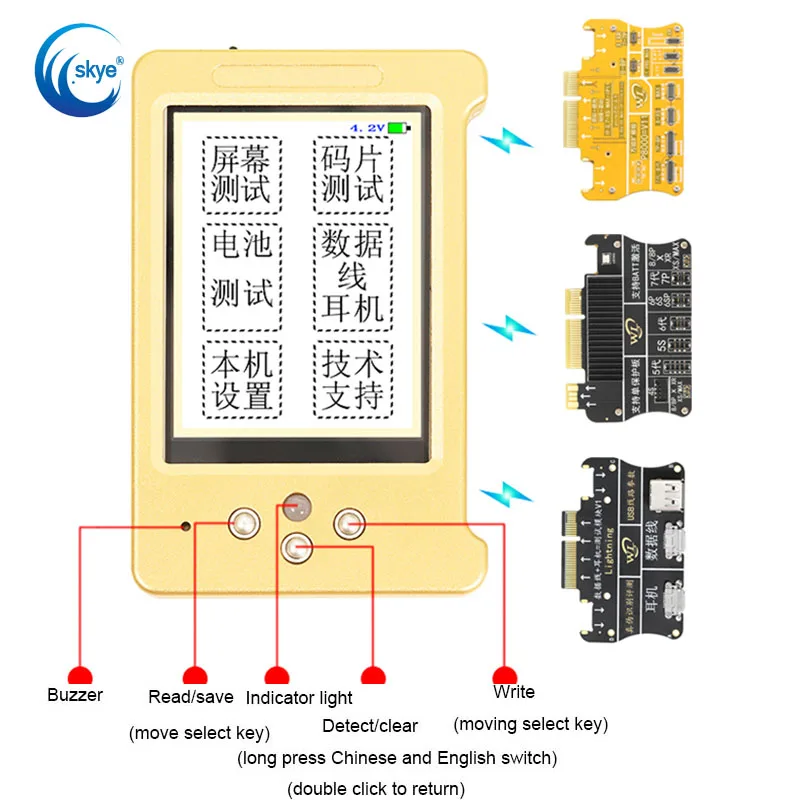 WL V6 Dot Matrix Programmer LCD Screen Original Color for Phone 11 XR XSMAX XS 8P 8 7P Headset/Touch/Battery Face ID
WL V6 Dot Matrix Programmer LCD Screen Original Color for Phone 11 XR XSMAX XS 8P 8 7P Headset/Touch/Battery Face ID
