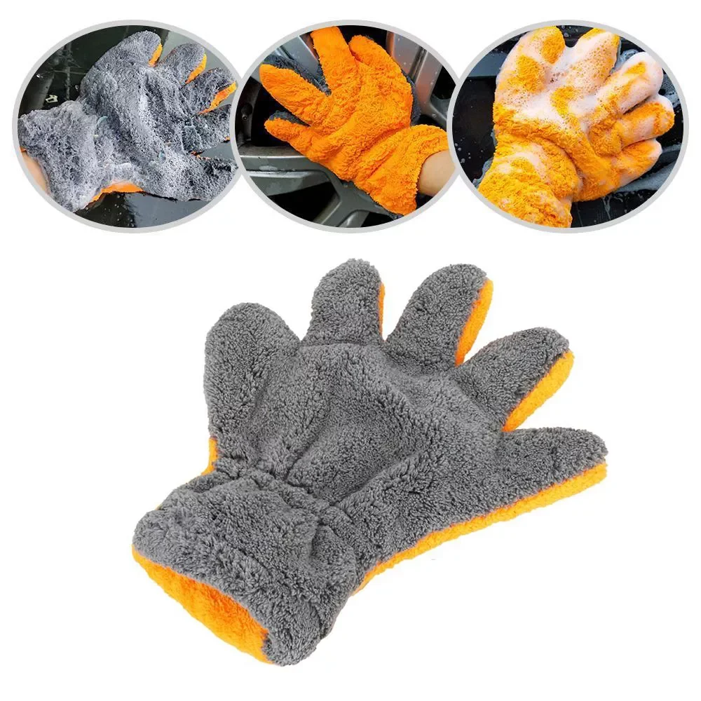 Wash Mitt Microfiber Automobile Cleaning Tools Gloves Vehicle Soft Plush Double-Sided Brush Auto Scrub Clean Accessori
Wash Mitt Microfiber Automobile Cleaning Tools Gloves Vehicle Soft Plush Double-Sided Brush Auto Scrub Clean Accessori