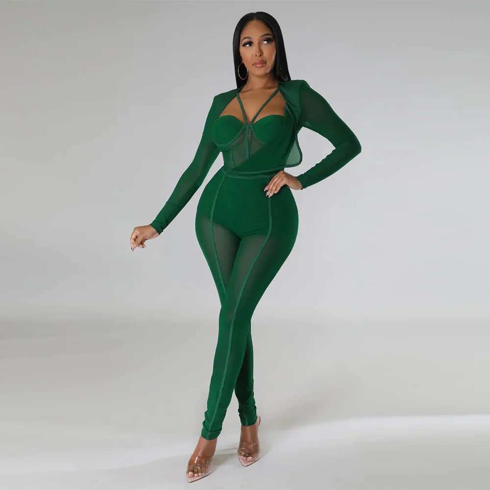 2022 New Fashion Women Jumpsuit Solid Color Long Sleeve Square Collar Slim Western Style Elegant Ladies Jumpsuit For Autumn
2022 New Fashion Women Jumpsuit Solid Color Long Sleeve Square Collar Slim Western Style Elegant Ladies Jumpsuit For Autumn