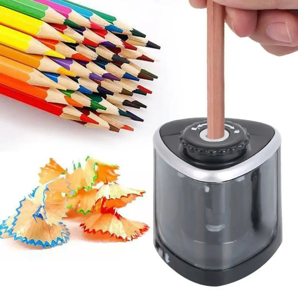 Electric Auto Pencil Sharpener Touch Switch Pencil Sharpener For 6-8mm Pencil and Color Pencil School Office Home Stationery
Electric Auto Pencil Sharpener Touch Switch Pencil Sharpener For 6-8mm Pencil and Color Pencil School Office Home Stationery