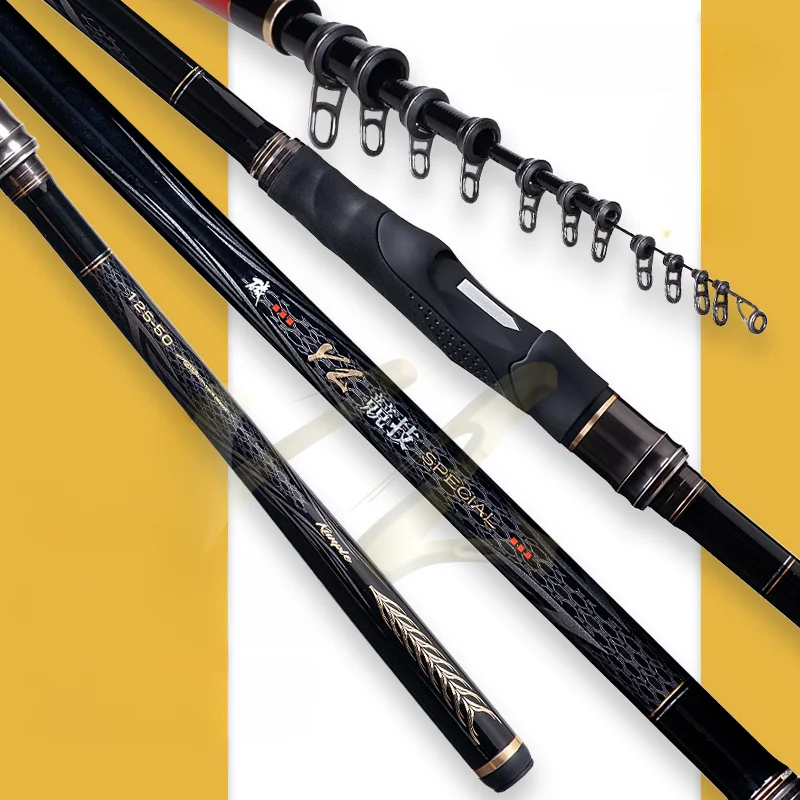 KUNPLE YL Rocky Fishing Rod Corrosion Resistant Guide Ring Anti slip Wheel Seat Carbon Ultra Light Ultra Hard Sea Fishing Rod
KUNPLE YL Rocky Fishing Rod Corrosion Resistant Guide Ring Anti slip Wheel Seat Carbon Ultra Light Ultra Hard Sea Fishing Rod