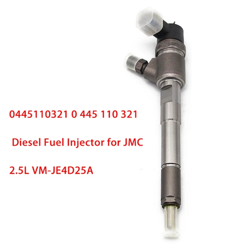 1 PCS Diesel Common Rail Injector Engine Fuel Injector Nozzle 0445110321 Replacement For JMC 2.5L VM-JE4D25A
1 PCS Diesel Common Rail Injector Engine Fuel Injector Nozzle 0445110321 Replacement For JMC 2.5L VM-JE4D25A
