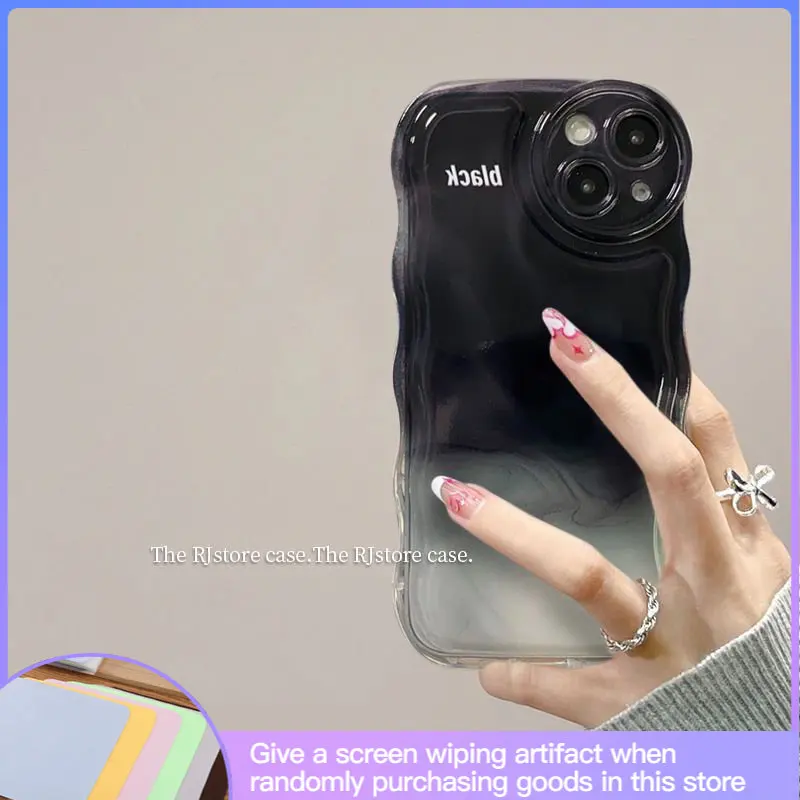 Water Wavy Edge Phone Case Suitable for IPhone14 14Promax 13promax 11Promax 12 Xr Xr 13pro Simple and Stylish Soft Phone Case
Water Wavy Edge Phone Case Suitable for IPhone14 14Promax 13promax 11Promax 12 Xr Xr 13pro Simple and Stylish Soft Phone Case