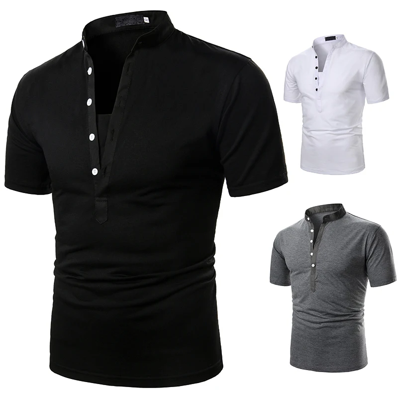 Men T-shirt Short Sleeve T-shirt Pure Color Summer New Casual Men Tees V-Neck Tees Fashion Short Sleeve Men T-shirt
Men T-shirt Short Sleeve T-shirt Pure Color Summer New Casual Men Tees V-Neck Tees Fashion Short Sleeve Men T-shirt