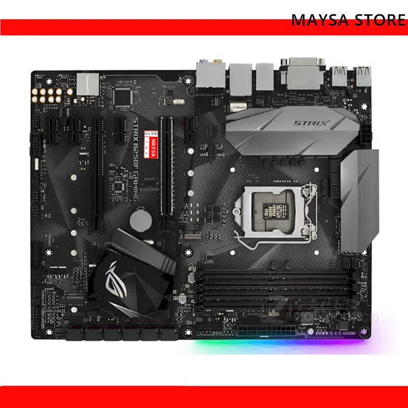 Для Asus ROG STRIX B250F игровая материнская плата разъем LGA 1151 DDR4 B250 SATA3 USB3.0 б/у материнская плата
Для Asus ROG STRIX B250F игровая материнская плата разъем LGA 1151 DDR4 B250 SATA3 USB3.0 б/у материнская плата