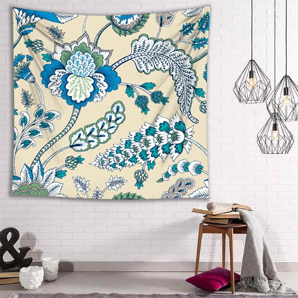 LEVOO Blue Beige Flower Tapestry Floral Wall Hanging Romantic Spring Aesthetic Embroidery Bedroom Living Room Dorm Decor
LEVOO Blue Beige Flower Tapestry Floral Wall Hanging Romantic Spring Aesthetic Embroidery Bedroom Living Room Dorm Decor