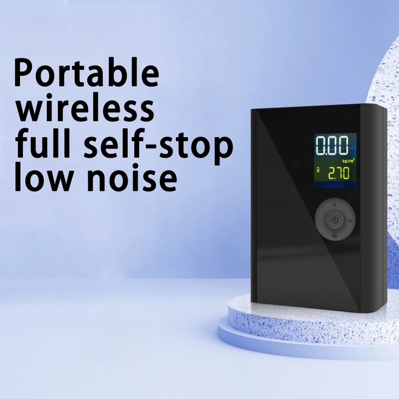 Portable 6000mAh Car Air Compressor LCD Digital LED Lighting Electric Wireless Tire Inflator Pump Portable Air Pump
Portable 6000mAh Car Air Compressor LCD Digital LED Lighting Electric Wireless Tire Inflator Pump Portable Air Pump