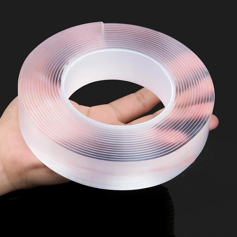 1/2/3/5M Nano Tape Double Sided Tape Transparent Reusable Waterproof Adhesive Tapes Cleanable Kitchen Bathroom Supplies Tapes
1/2/3/5M Nano Tape Double Sided Tape Transparent Reusable Waterproof Adhesive Tapes Cleanable Kitchen Bathroom Supplies Tapes