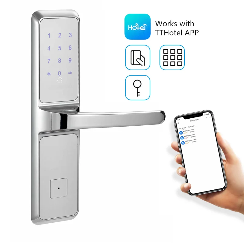 Bluetooth-замок Cerradura Inteligente Puerta Casa WiFi цифровой электронный замок с TTlock TThotel app
Bluetooth-замок Cerradura Inteligente Puerta Casa WiFi цифровой электронный замок с TTlock TThotel app
