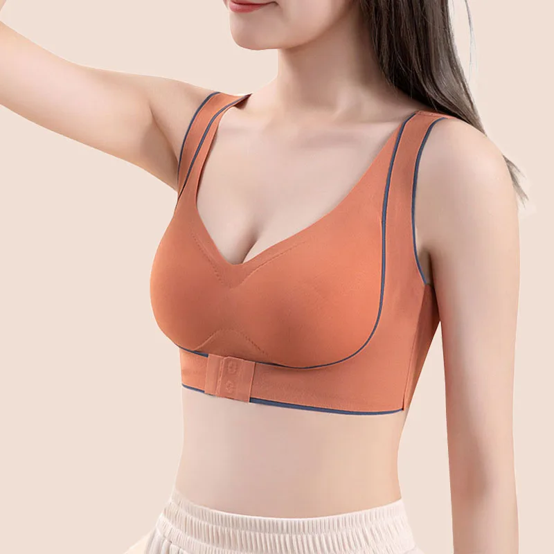 Woman Bras Seamless Invisible Underwear Padded Lingerie Brassiere Breasts Collect Plus Size Soft
Woman Bras Seamless Invisible Underwear Padded Lingerie Brassiere Breasts Collect Plus Size Soft