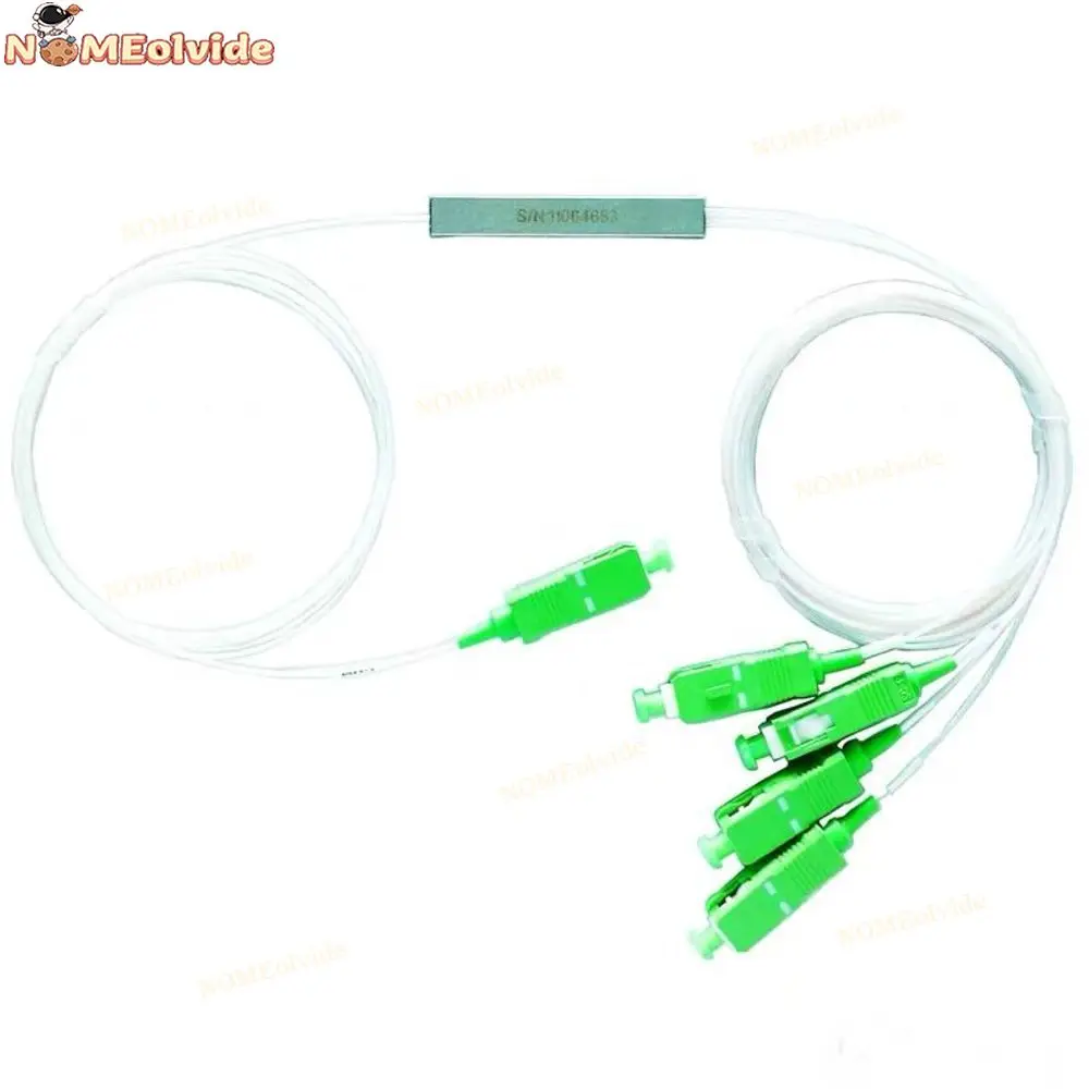 10PCS/Lot 1x4 0.9mm SC APC Fiber Optic PLC Splitter Steel Tube Cable 4Way Optical FTTH PLC Splitter with 1X4 Splitter
10PCS/Lot 1x4 0.9mm SC APC Fiber Optic PLC Splitter Steel Tube Cable 4Way Optical FTTH PLC Splitter with 1X4 Splitter
