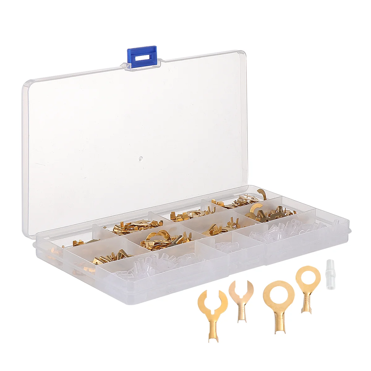 Insulated Wire Terminal Crimp Bare Connector Ring Lug Auto Car Connectors
Insulated Wire Terminal Crimp Bare Connector Ring Lug Auto Car Connectors