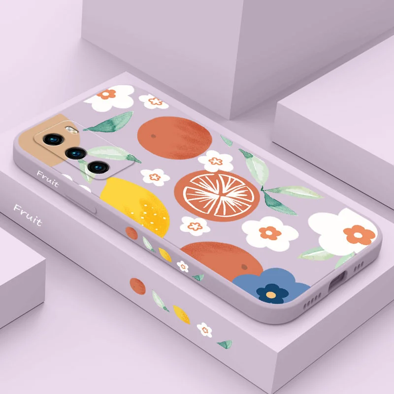 Fruit Flower Phone Case For Huawei P40 P50 P30 P20 Pro Lite Nova 5t Y7A Mate 40 30 20 Pro Lite Liquid Silicone Cover
Fruit Flower Phone Case For Huawei P40 P50 P30 P20 Pro Lite Nova 5t Y7A Mate 40 30 20 Pro Lite Liquid Silicone Cover