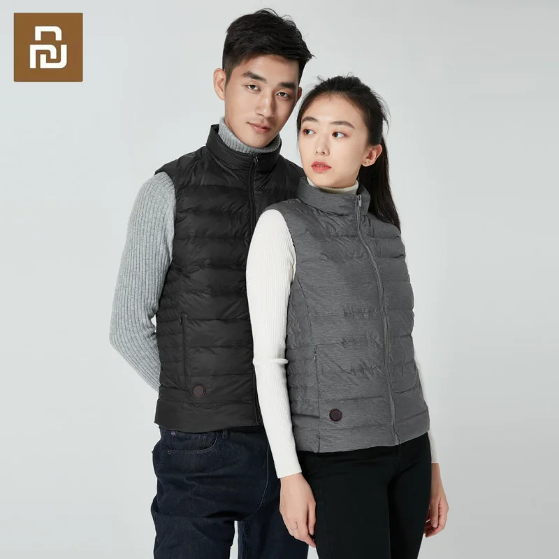 Youpin Cottonsmith Graphene Heating Goose Down Vest Men Women Smart Temperature Control White Goose Down Thermal Vest Jacket
Youpin Cottonsmith Graphene Heating Goose Down Vest Men Women Smart Temperature Control White Goose Down Thermal Vest Jacket