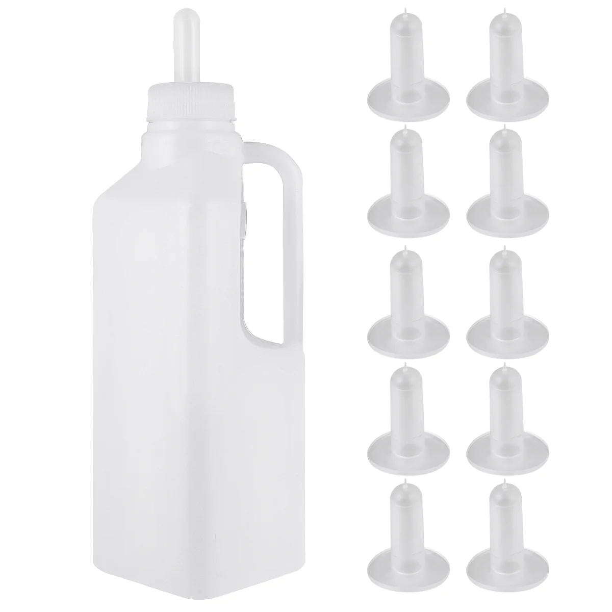 Bottle Feederlamb Nursing Calf Sheep Feeding Cow Goat Livestock Supply Animal Pot 
Bottle Feederlamb Nursing Calf Sheep Feeding Cow Goat Livestock Supply Animal Pot