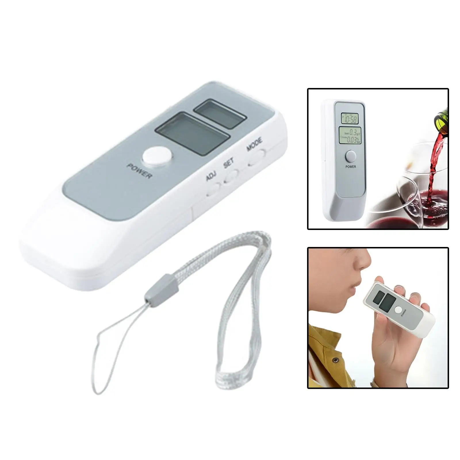 Portable Digital Breath Dual LCD Good Accuracy Clock Quick Resume for Drivers Personal Use
Portable Digital Breath Dual LCD Good Accuracy Clock Quick Resume for Drivers Personal Use