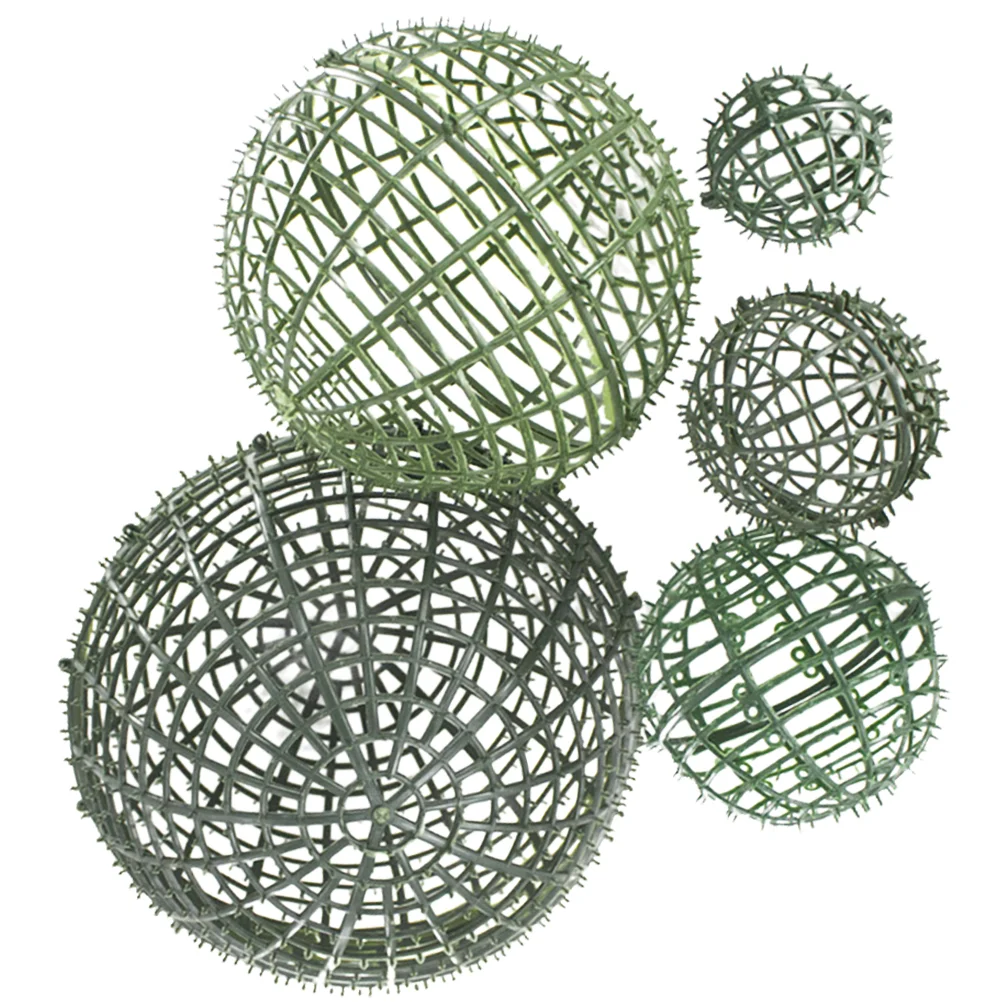 5 Pcs Decorative Topiary Cage Grass Balls Rack Wedding Accessories Faux Greenery Garland Flower Holder Party
5 Pcs Decorative Topiary Cage Grass Balls Rack Wedding Accessories Faux Greenery Garland Flower Holder Party