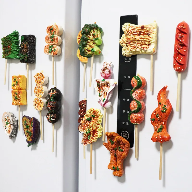 Creative Simulation Food 3D Fridge Magnets Sticker Hot Dog Bread 3D Resin Accessories Refrigerator Paste Home Decoration
Creative Simulation Food 3D Fridge Magnets Sticker Hot Dog Bread 3D Resin Accessories Refrigerator Paste Home Decoration
