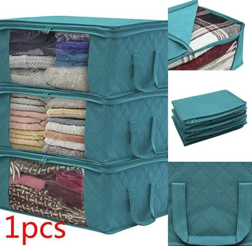 New Folding Storage Box Quilt Storage Bag Wardrobe Clothing Storage Box Dust Bag Under Bed Storage Clothes Organizer 2023
New Folding Storage Box Quilt Storage Bag Wardrobe Clothing Storage Box Dust Bag Under Bed Storage Clothes Organizer 2023