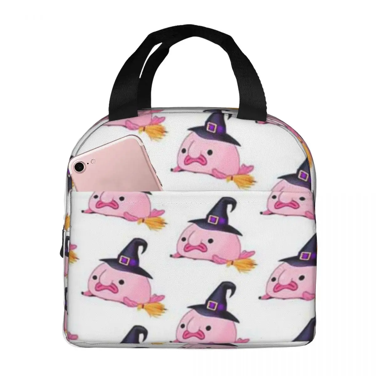 Witch Blobfish Insulated Lunch Bags Leakproof Picnic Bags Thermal Cooler Lunch Box Lunch Tote for Woman Work Kids School
Witch Blobfish Insulated Lunch Bags Leakproof Picnic Bags Thermal Cooler Lunch Box Lunch Tote for Woman Work Kids School
