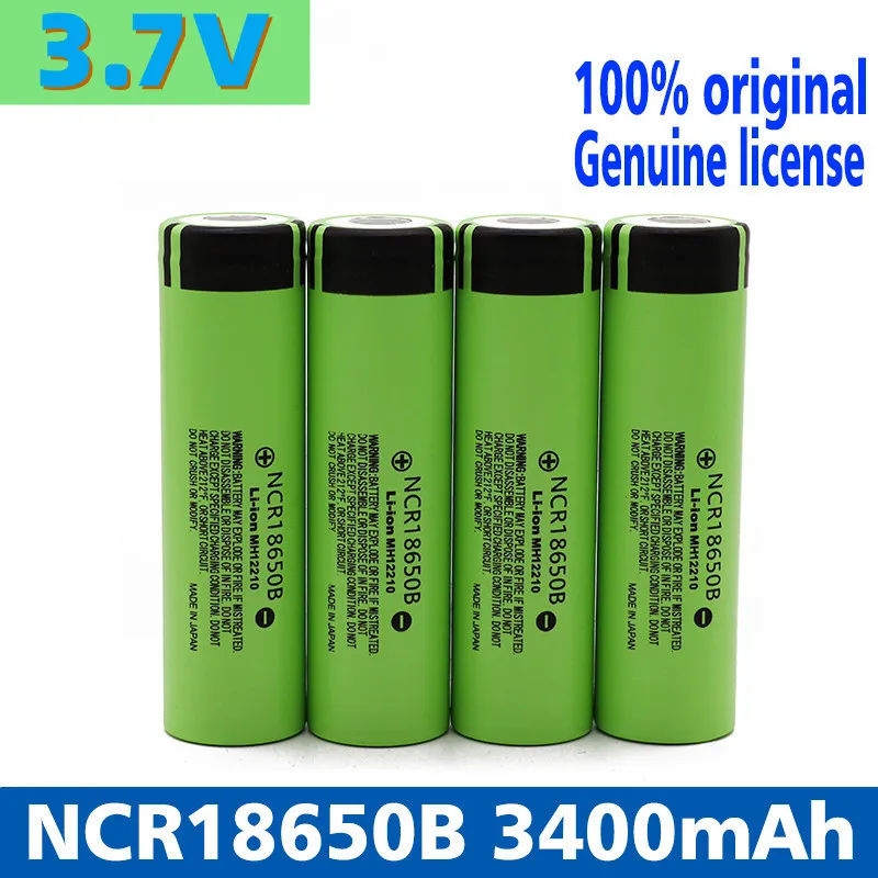 100% Original 18650 battery NCR18650B 3.7v 3400mah 18650 rechargeable lithium battery for flashlight batteries
100% Original 18650 battery NCR18650B 3.7v 3400mah 18650 rechargeable lithium battery for flashlight batteries