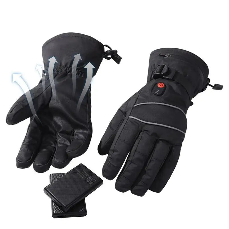 Electric Gloves Waterproof Heated Gloves Liners Battery Operated Touchscreen Winter Gloves For Running Cycling Bike
Electric Gloves Waterproof Heated Gloves Liners Battery Operated Touchscreen Winter Gloves For Running Cycling Bike