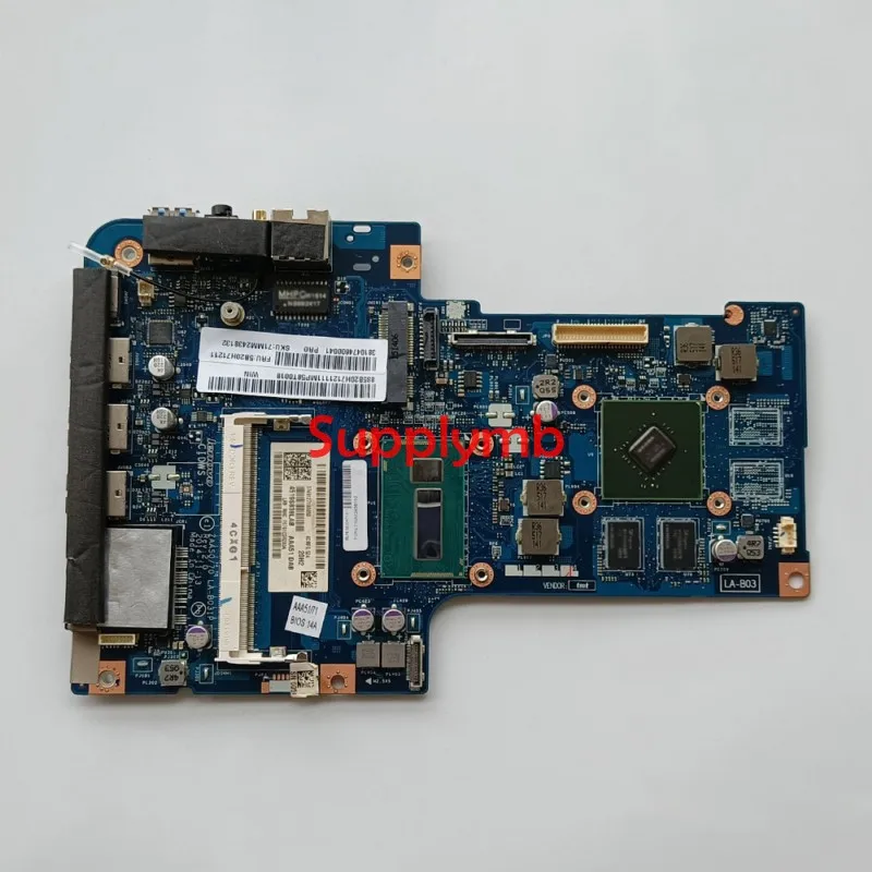 5B20H71211 ZAA50/70 LA-B031P w i5-5257U CPU для Lenovo AIO A740 A540, протестированная материнская плата для ноутбука, материнская плата
5B20H71211 ZAA50/70 LA-B031P w i5-5257U CPU для Lenovo AIO A740 A540, протестированная материнская плата для ноутбука, материнская плата
