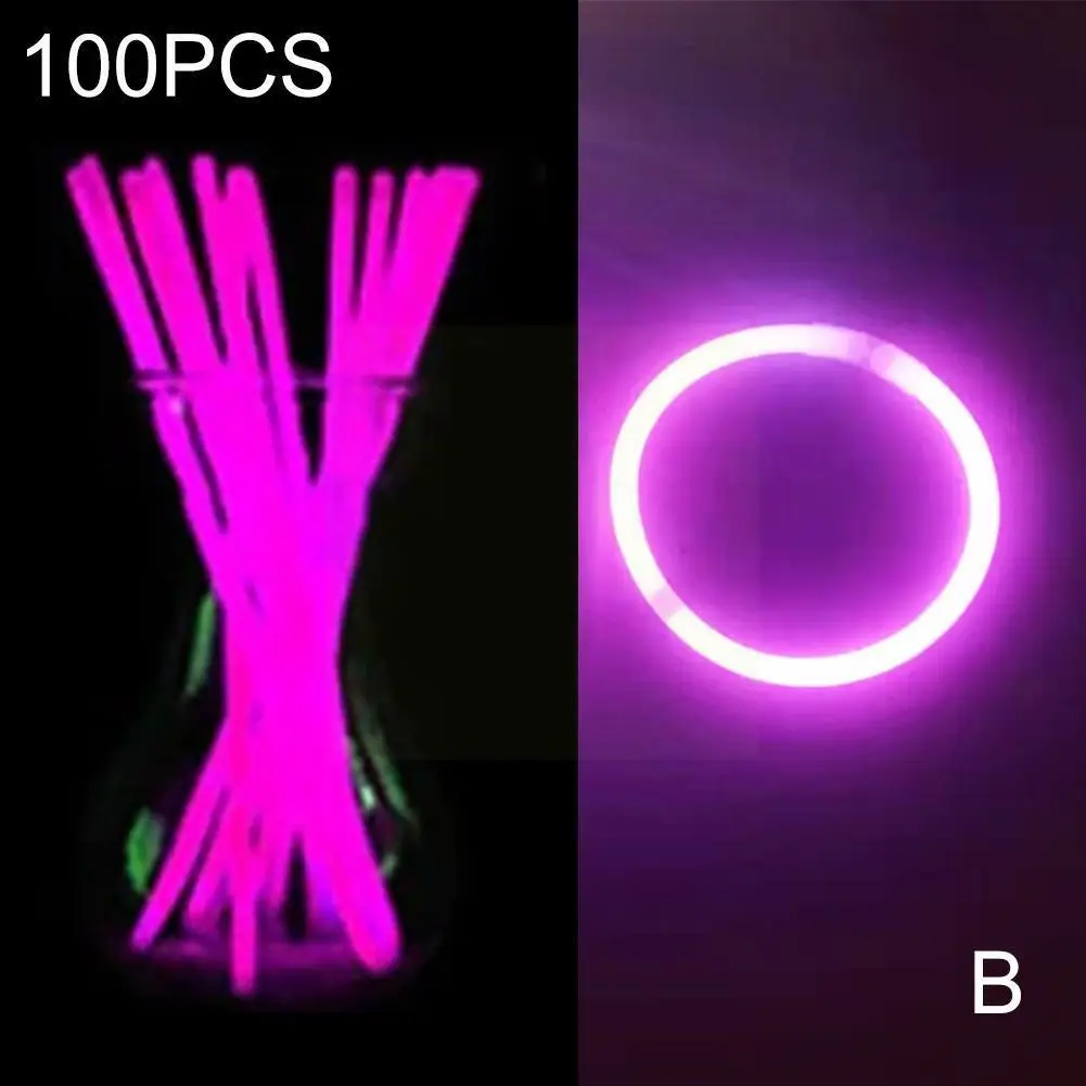 100 Pcs Colorful Light Stick Disposable Light Stick Night Light Goods Stick Stall Stick Flash Stick Luminous Liquid Light S O7x6
100 Pcs Colorful Light Stick Disposable Light Stick Night Light Goods Stick Stall Stick Flash Stick Luminous Liquid Light S O7x6