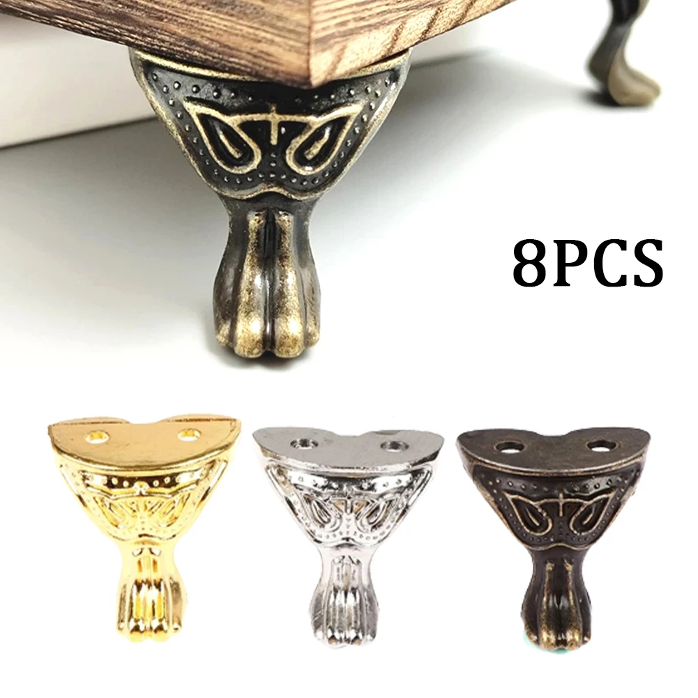 Protector Leg Corner Furniture Zinc Alloy 29mmx28mm 8Pcs Accessories Antique Box Decorative Jewelry Replacement
Protector Leg Corner Furniture Zinc Alloy 29mmx28mm 8Pcs Accessories Antique Box Decorative Jewelry Replacement