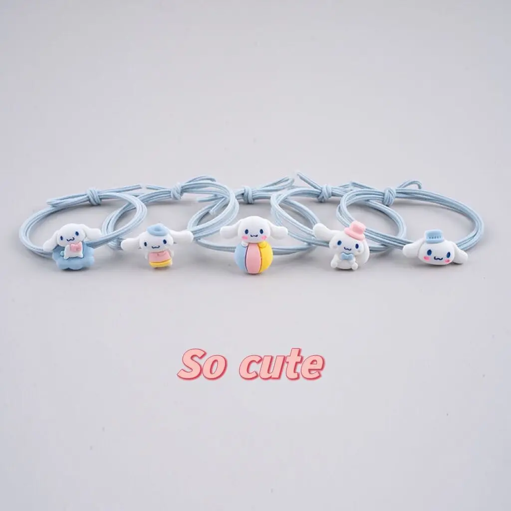 New Type Anime Kawaii Sanrios Cinnamoroll cute sweet girl heart Hair Accessories Cartoon Hairpin Hair Ring Girl birthday present
New Type Anime Kawaii Sanrios Cinnamoroll cute sweet girl heart Hair Accessories Cartoon Hairpin Hair Ring Girl birthday present