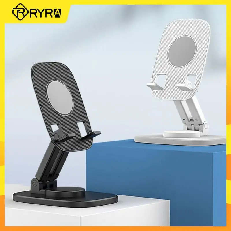 

RYRA Multifunctional Desktop Mobile Phone Stand Foldable Lazy Holder 360°Rotation Live Video Stand Mobile Phone Accessories