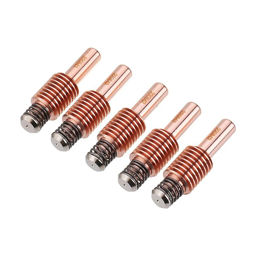 5pcs Air Plasma Cutting Tips 220842 Electrode Plasma Electrodes Nozzles Kit Consumable Accessories Swirling Rings Welding Tools
5pcs Air Plasma Cutting Tips 220842 Electrode Plasma Electrodes Nozzles Kit Consumable Accessories Swirling Rings Welding Tools