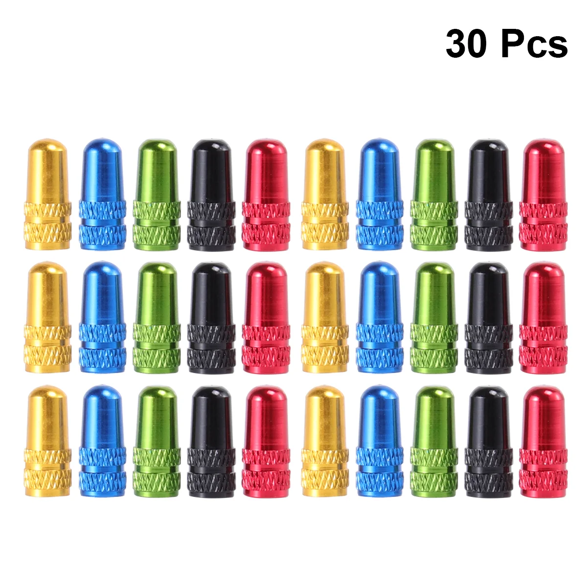 30pcs Presta Anodized Machined Aluminum Alloy French Style Bike Tire Caps Dust Covers
30pcs Presta Anodized Machined Aluminum Alloy French Style Bike Tire Caps Dust Covers