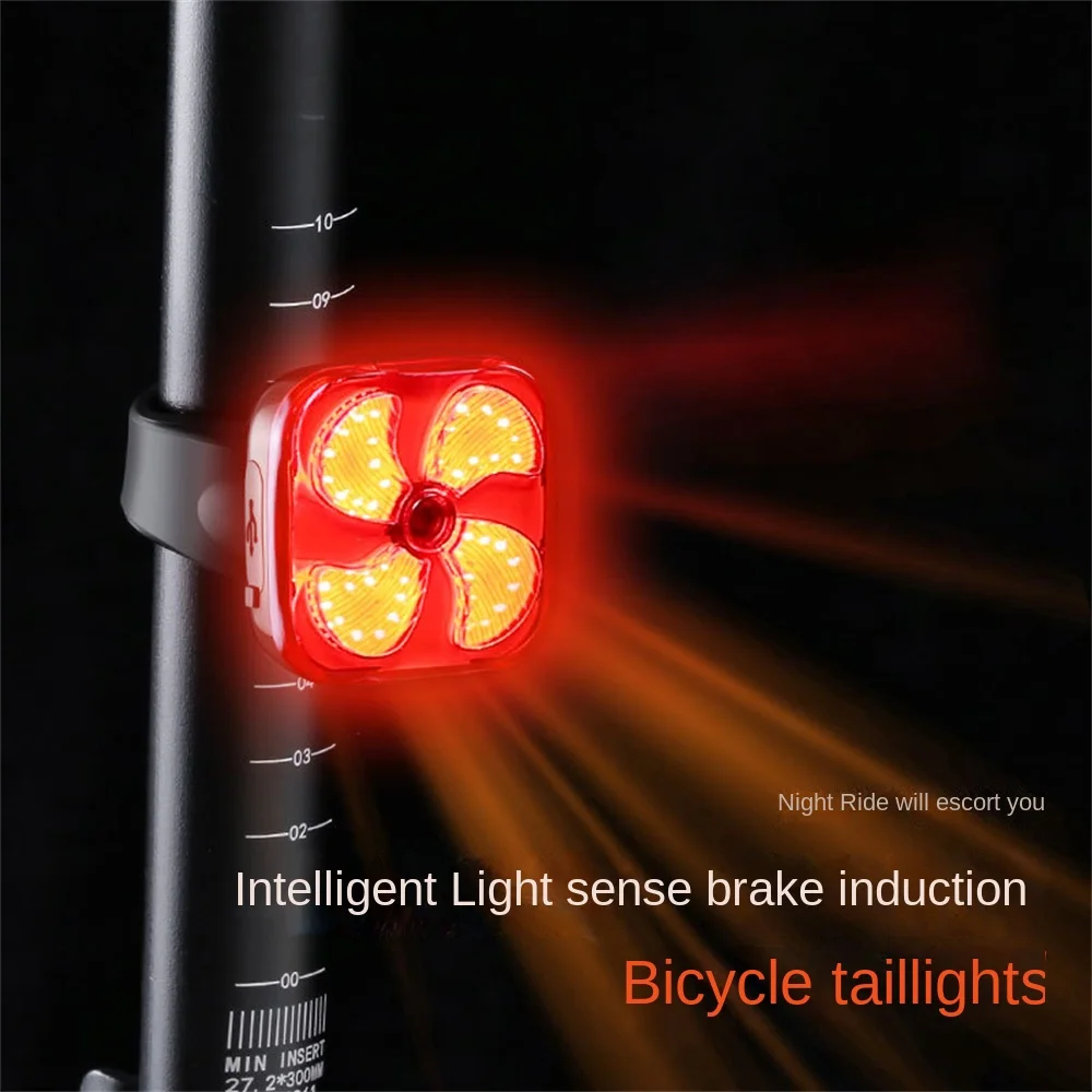 MTB Bright Taillight Bike USB Rechargeable 4 Modes LED Saddle Light Cycling Front Rear Tail Seat Strong Light Lamp
MTB Bright Taillight Bike USB Rechargeable 4 Modes LED Saddle Light Cycling Front Rear Tail Seat Strong Light Lamp