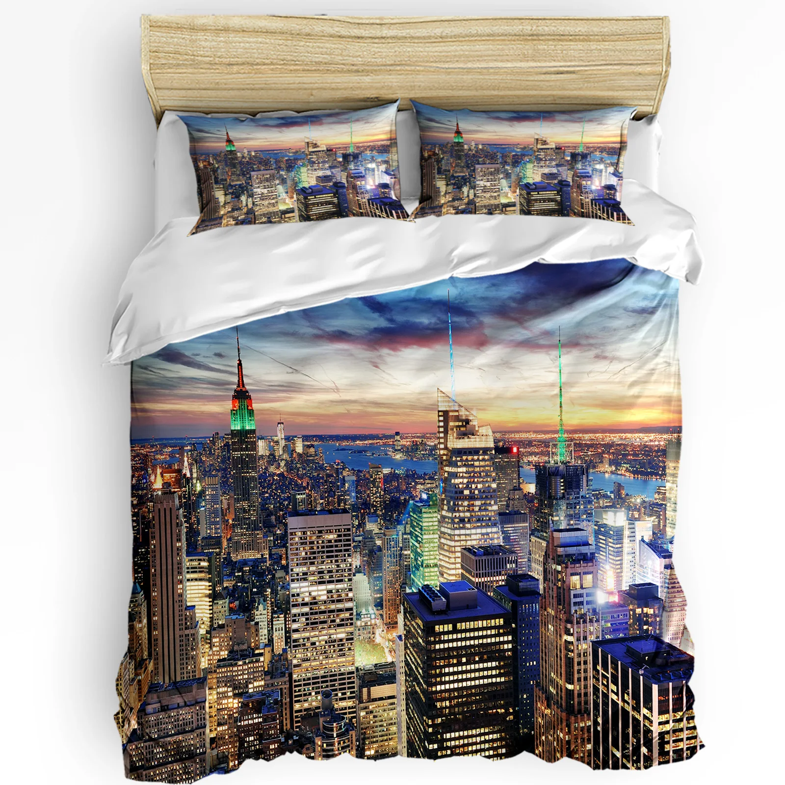 3pcs Bedding Set Modern City Home Textile Duvet Cover Pillow Case Boy Kid Teen Girl Bedding Covers Set
3pcs Bedding Set Modern City Home Textile Duvet Cover Pillow Case Boy Kid Teen Girl Bedding Covers Set