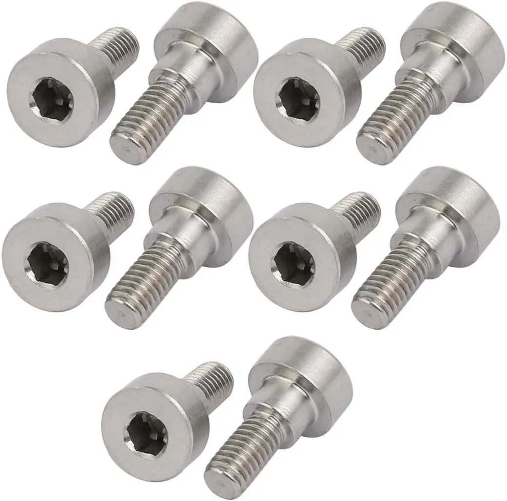 10pcs 304 Stainless Steel Hex Socket Shoulder Bolt 8mm Shoulder Dia 8mm Shoulder Length M6 Thread
10pcs 304 Stainless Steel Hex Socket Shoulder Bolt 8mm Shoulder Dia 8mm Shoulder Length M6 Thread