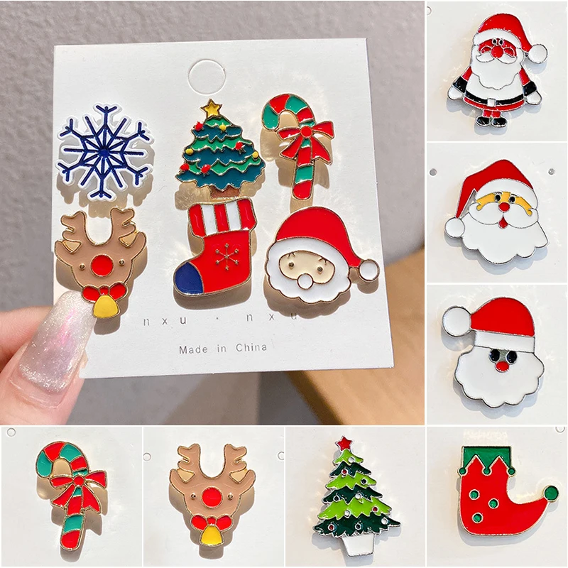 Christmas Enamel Brooch Santa Claus Boot Garland Fashion Lapel Pin Jewelry Gift New Year Decoration Brooches Accessories Badges 
Christmas Enamel Brooch Santa Claus Boot Garland Fashion Lapel Pin Jewelry Gift New Year Decoration Brooches Accessories Badges