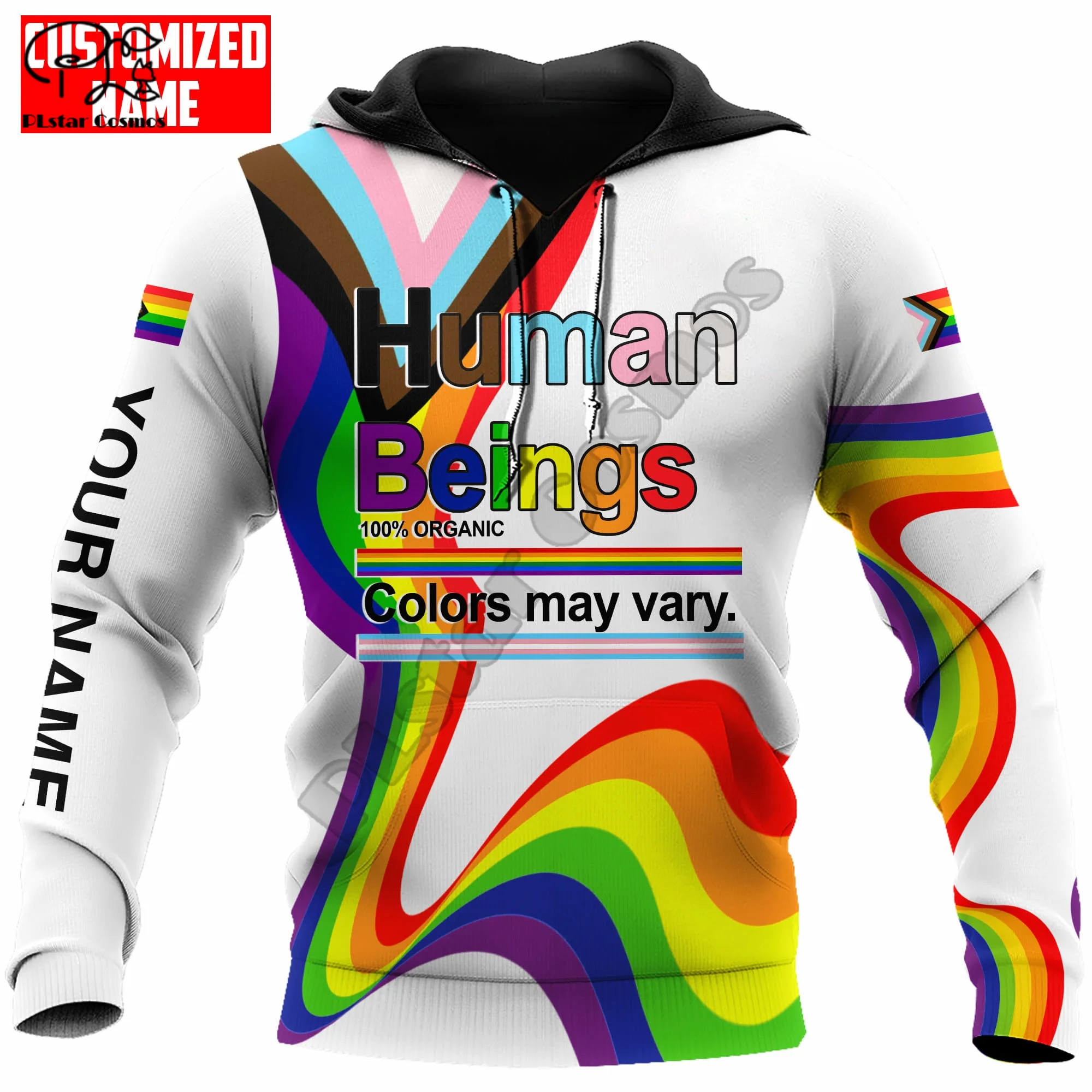 Радужный пуловер для геев и лесбиянок с рисунком в виде сердца
Радужный пуловер для геев и лесбиянок с рисунком в виде сердца