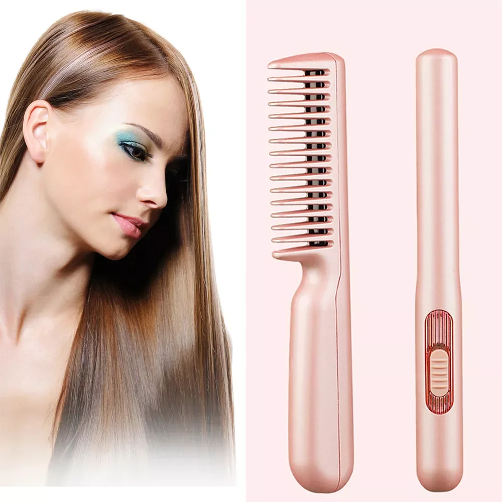 NEW2023 USB Constant Temperature Straight Hair Comb Portable Straight Hair Comb For Hair Care Curling And Straight Hair Cepillo
NEW2023 USB Constant Temperature Straight Hair Comb Portable Straight Hair Comb For Hair Care Curling And Straight Hair Cepillo