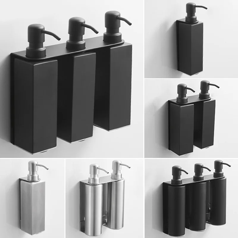Stainless Dispenser Soap Shampoo Gel Black Hotel Hotel Bottle Soap Hand 304 Steel Shower Wall-mounted Press
Stainless Dispenser Soap Shampoo Gel Black Hotel Hotel Bottle Soap Hand 304 Steel Shower Wall-mounted Press