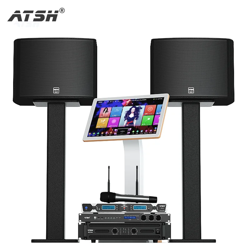 Factory Wholesale Price 1080 HD Output Amplifier Microphone Karaoke Audio Machine Full Set Home karaoke Theater
Factory Wholesale Price 1080 HD Output Amplifier Microphone Karaoke Audio Machine Full Set Home karaoke Theater