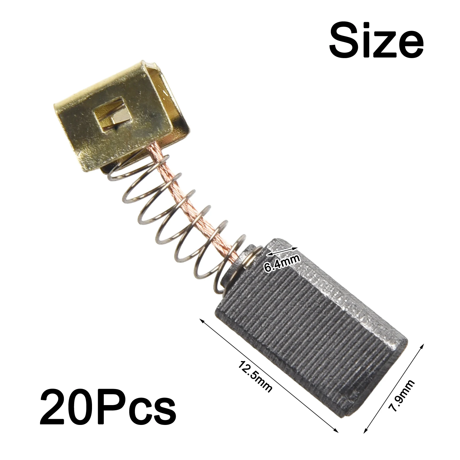 20pcs Carbon Brush Set CD105 CD110 CD115 KG900 KG915 KG725 AST6 AST6XC AST15 FG005 Power Tool Accessories Replacement
20pcs Carbon Brush Set CD105 CD110 CD115 KG900 KG915 KG725 AST6 AST6XC AST15 FG005 Power Tool Accessories Replacement
