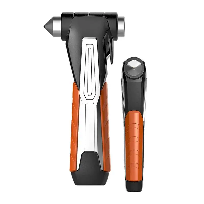 2-in-1 Auto Car Hammer Window Glass Breaker and Seat Belt Cutter with Nonslip Handle Escape Tool for Family Rescue Car Accidents
2-in-1 Auto Car Hammer Window Glass Breaker and Seat Belt Cutter with Nonslip Handle Escape Tool for Family Rescue Car Accidents