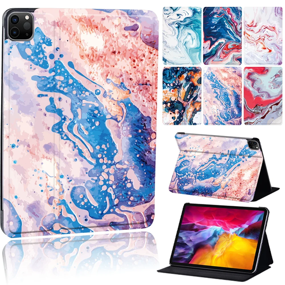 Cover for IPad Pro 9.7"/IPad Pro 11 2018/2020/2021/Apple IPad Pro 10.5" Leather Protective Stand Tablets Ink Paint Pattern Case
Cover for IPad Pro 9.7"/IPad Pro 11 2018/2020/2021/Apple IPad Pro 10.5" Leather Protective Stand Tablets Ink Paint Pattern Case