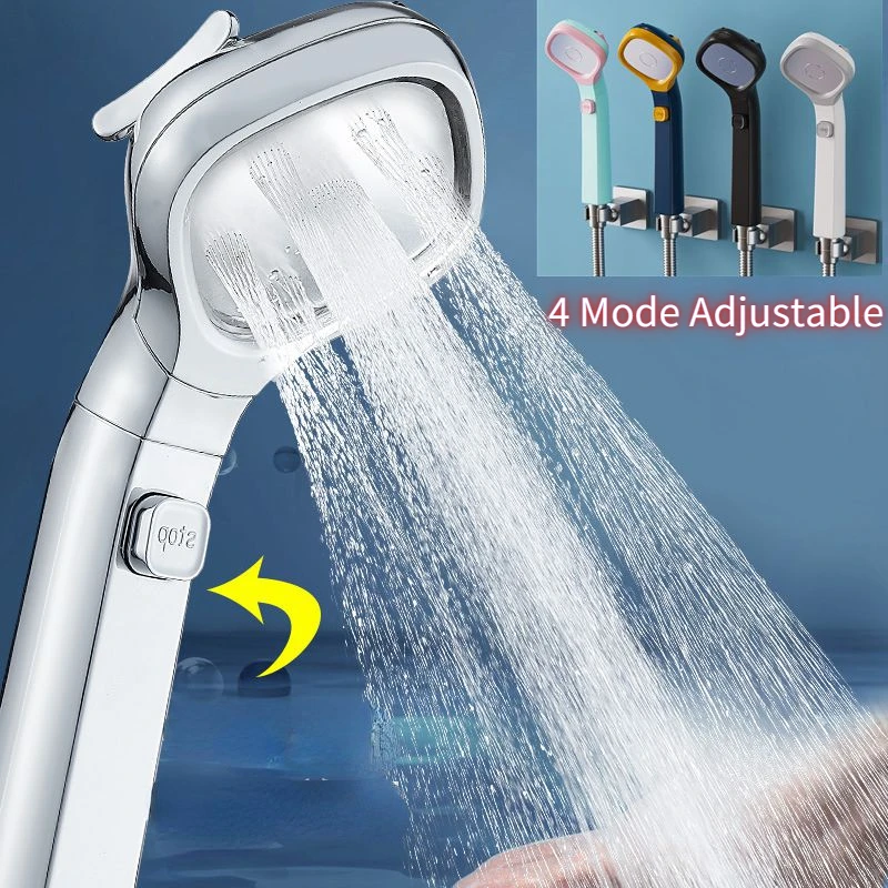 Насадка для душа с регулировкой, 4-режимная насадка для ручного душа с суперзарядкой, бытовая Душевая система, аксессуары для ванной комнаты
Насадка для душа с регулировкой, 4-режимная насадка для ручного душа с суперзарядкой, бытовая Душевая система, аксессуары для ванной комнаты