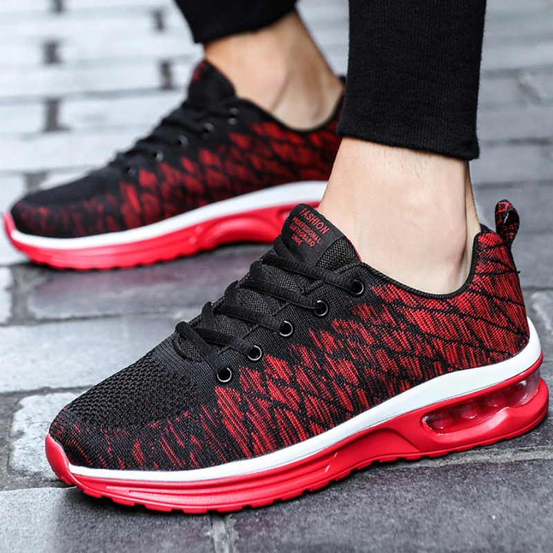 Men's Running Shoes Mesh Breathable Soft Bottom Sneakers Spring Autumn Large Size Travel Trainers Zapatillas Deporte Hombre
Men's Running Shoes Mesh Breathable Soft Bottom Sneakers Spring Autumn Large Size Travel Trainers Zapatillas Deporte Hombre